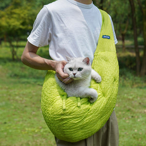 Portable Pet Carrier Shoulder Bag With Safety Design